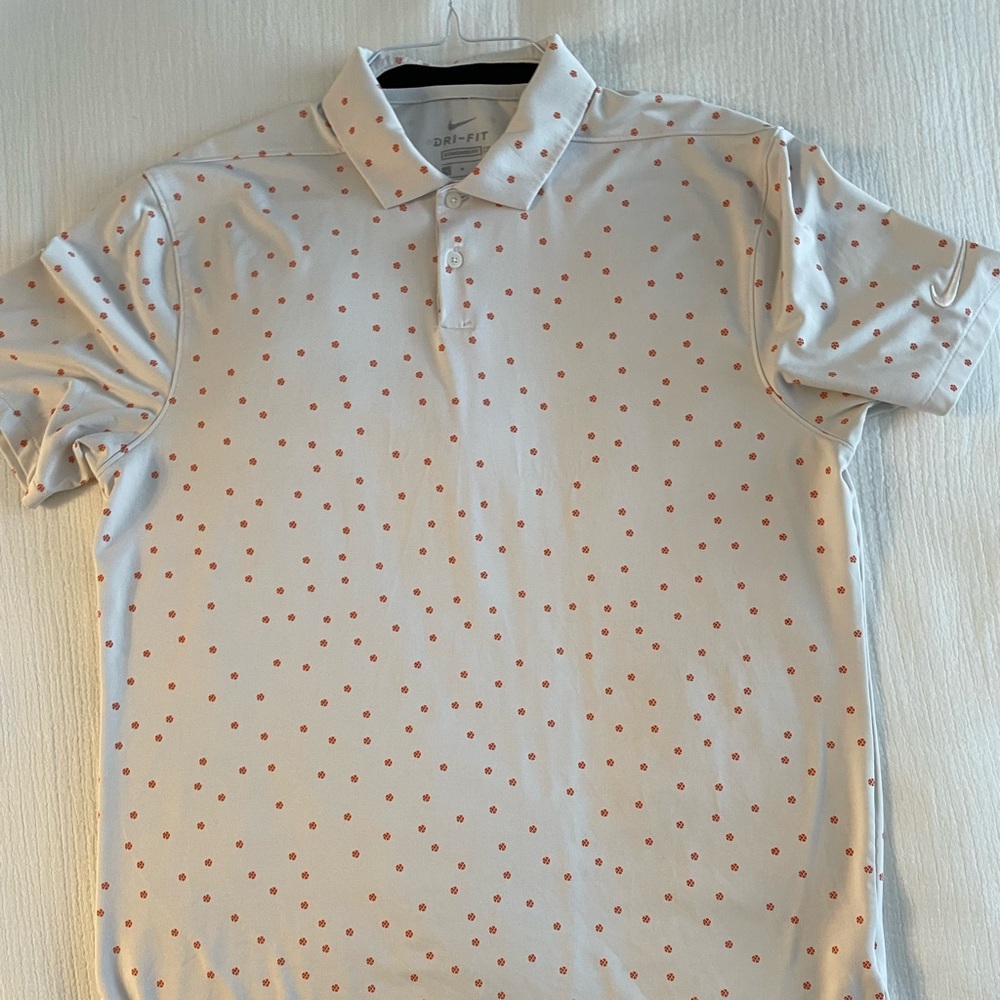 Nike Golf Floral Printed Shirt - M